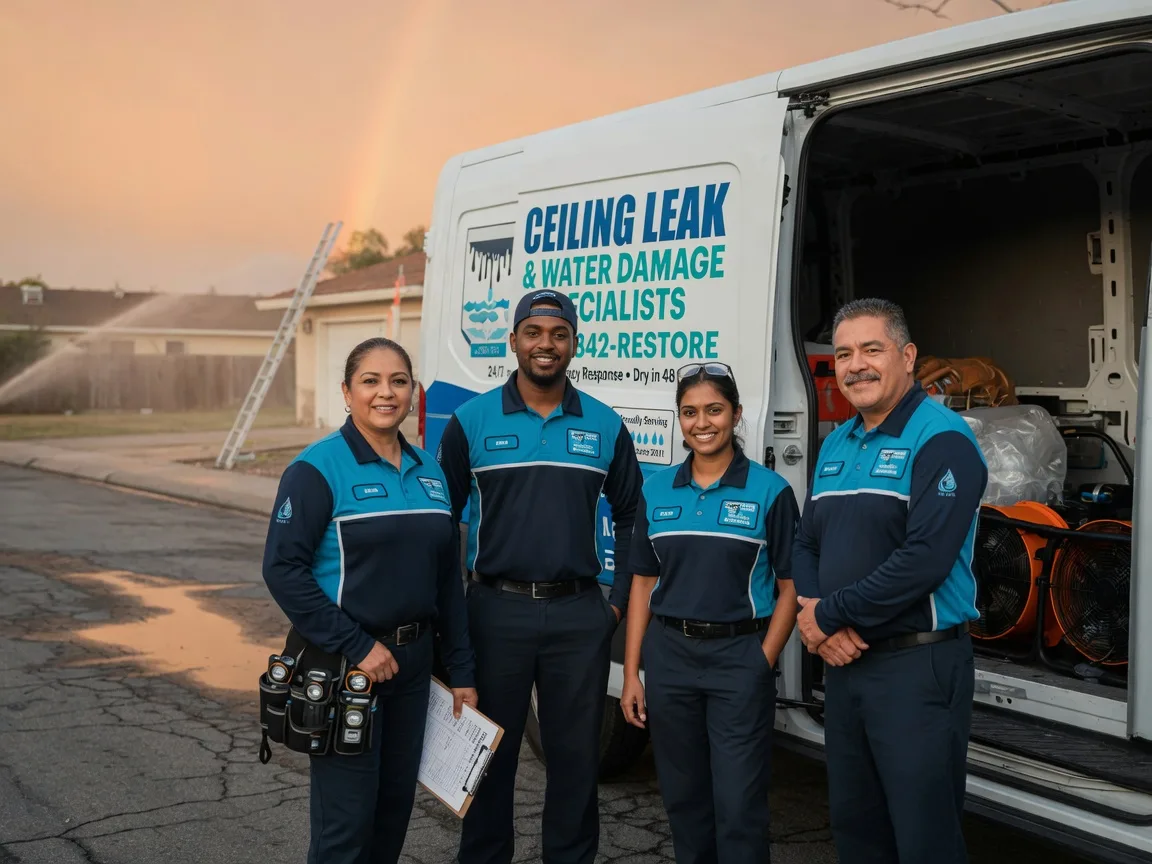 Ceiling Leak Cleanup company in Como, MS