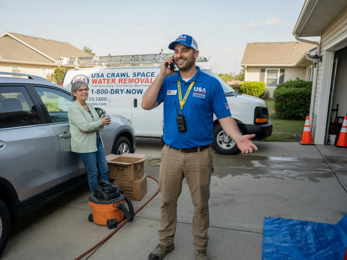 Crawl Space Water Removal Como, MS FAQs